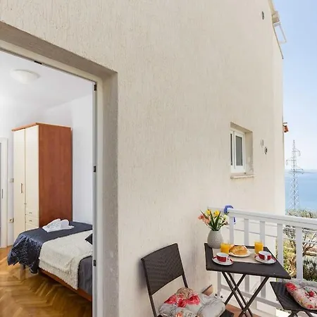 Doa - With Lovely Terrace & Sea View Lejlighed Mlini